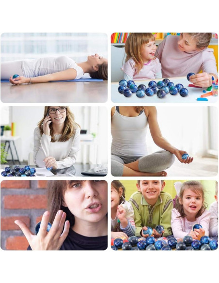 20 Pelotas de Estrés Galaxia Starlight LOVESTOWN 6.35 cm