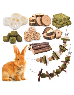 KATUMO Kit de Juguetes para Conejos y Hámsteres 68 PCS
