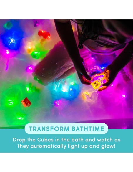 Cubes de Luz Glo Pals Activados por Agua - Paquete de 12
