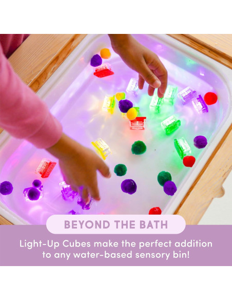 Cubes de Luz Glo Pals Activados por Agua - Paquete de 12