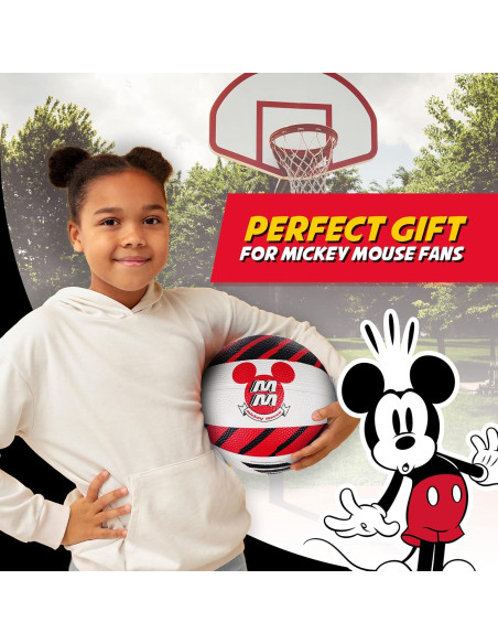 Balón de Baloncesto Capelli Sport Mickey Mouse Tamaño 6