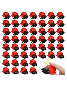 50 Juguetes de Baño de Mariquita de Goma Syhood - Flotantes