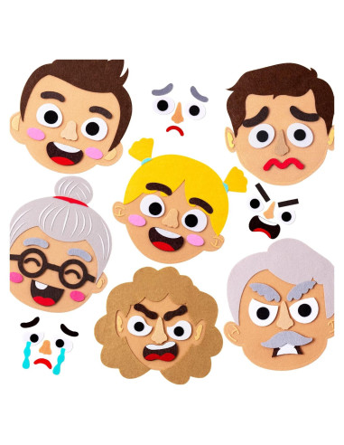 Juegos de Mesa Emocionales Craftstory 116 Piezas para Niños