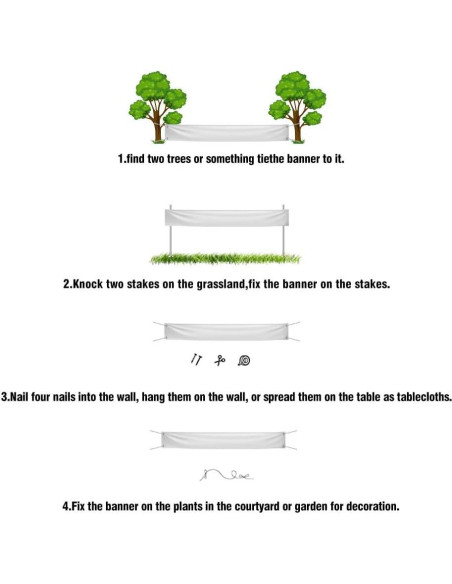 Banner de Bienvenida DOTOOMA 300 x 50 cm Fiesta Bebé Fresa