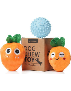 Juguete para Perros MewaJump 3-en-1 con Pelota Chirriante 2