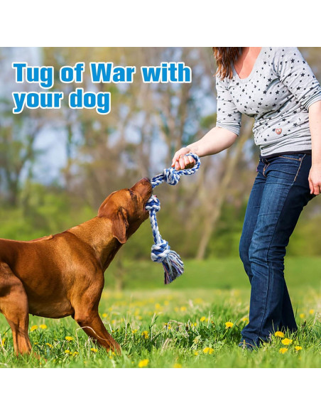 Juguetes de Cuerda para Perros UPSKY 2 Piezas 29cm