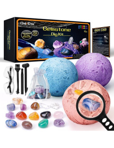 Kit de Excavación de Gemas GobiDex + Crecimiento de Cristales 2