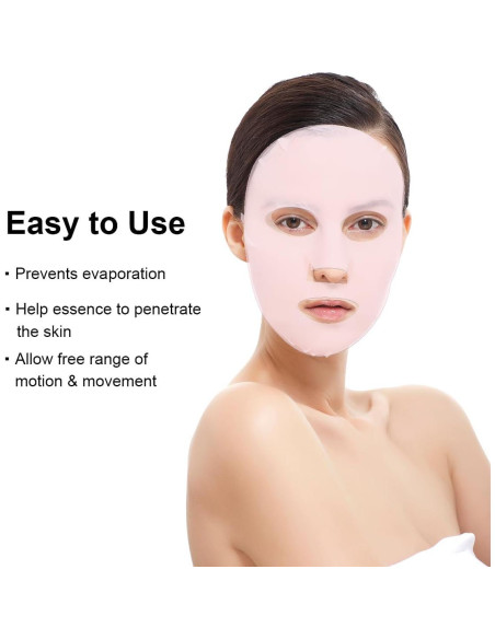 2 Máscaras de Silicona Reutilizables Naturahand Rosa y Blanca