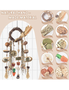 Juguete de Masticar Bissap Bunny para Conejos y Roedores 2