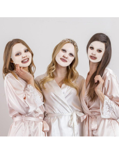 2 Máscaras de Silicona Reutilizables Naturahand Rosa y Blanca