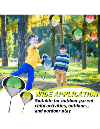 Juguetes Paracaídas Vinsot 36 Piezas para Niños - Lanzamiento a Mano