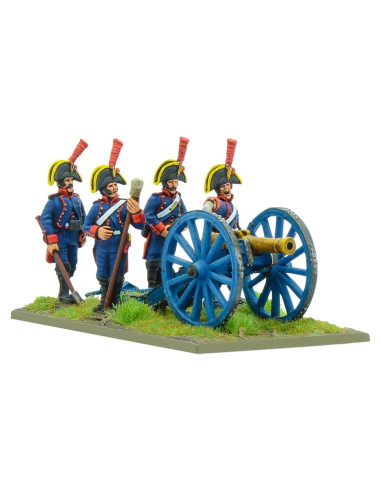 Artillería a pie española 8-Pdr Warlord Games 28mm Metal