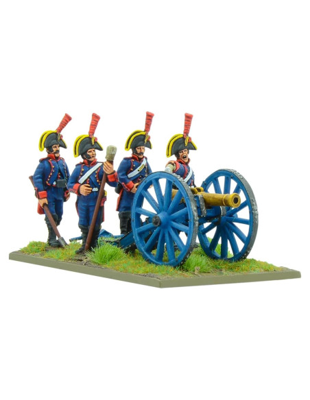 Artillería a pie española 8-Pdr Warlord Games 28mm Metal