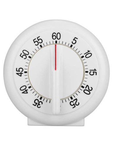Temporizador de Cocina Manual Lwuey 60 Minutos Blanco