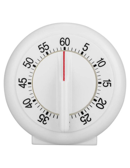 Temporizador de Cocina Manual Lwuey 60 Minutos Blanco