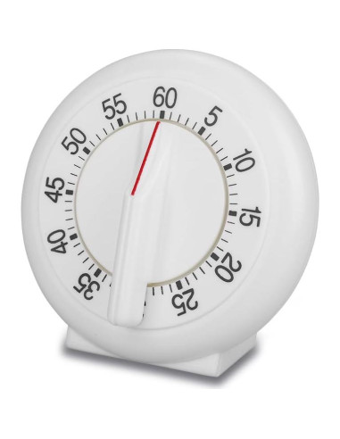 Temporizador de Cocina Manual Lwuey 60 Minutos Blanco