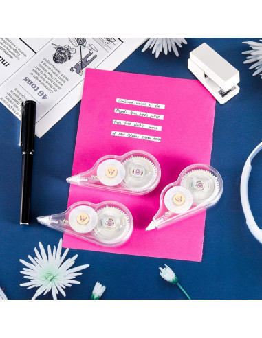 Cinta Correctora Lewtemi 60 Pcs 12 m Rápida y Limpia