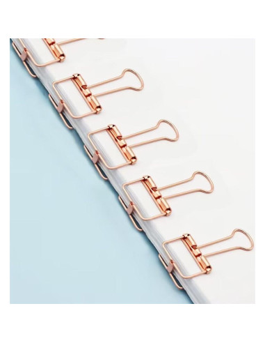 16 Clips de Alambre Metálico Multicolor SEEK RARE Tamaño S