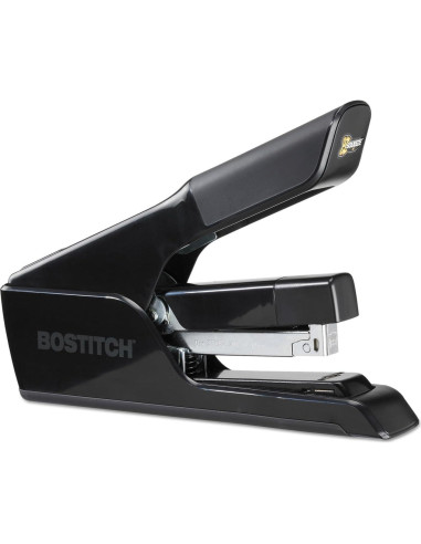 Grapadora Bostitch EZ Squeeze 75 Hojas Clinch Plano Negra