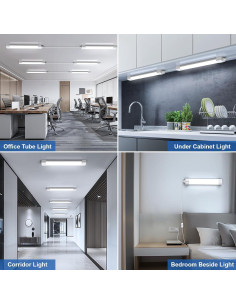 Luz de Techo LED Airand 16W 1800LM 5000K con Enchufe 2