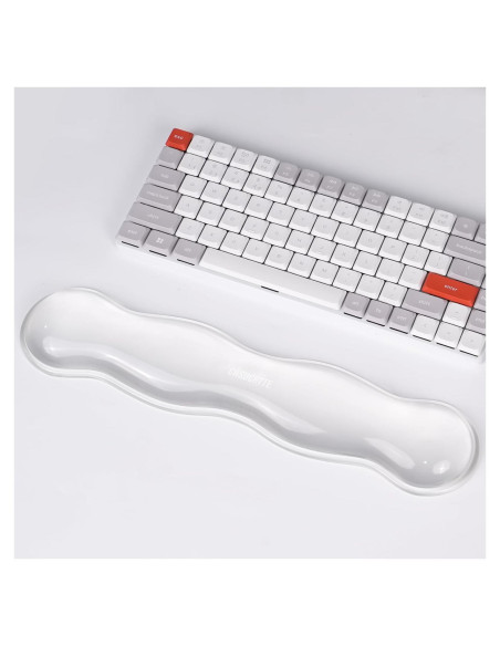 Reposamuñecas de Gel Transparente CASUCATTE - Antideslizante, Ergonómico Reposamuñecas de Gel Transparente CASUCATTE - Antideslizante, Ergonómico