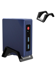 Soporte Vertical Mini PC CaSZLUTION para Beelink S12 Pro Negro