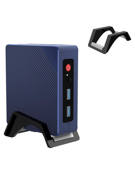 Soporte Vertical Mini PC CaSZLUTION para Beelink S12 Pro Negro Soporte Vertical Mini PC CaSZLUTION para Beelink S12 Pro Negro