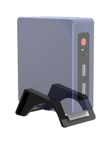 Soporte Vertical Mini PC CaSZLUTION para Beelink S12 Pro Negro Soporte Vertical Mini PC CaSZLUTION para Beelink S12 Pro Negro