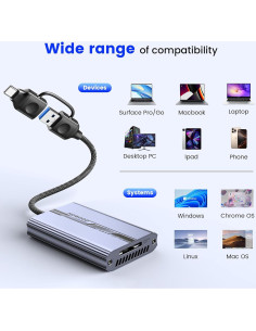 Lector de Tarjetas CFexpress Tipo A MOGOOD USB-C 10Gbps 2