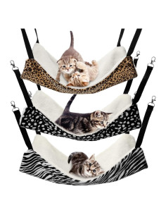 Hamaca Colgante Reversible BBTO para Mascotas Pequeñas 53x35cm