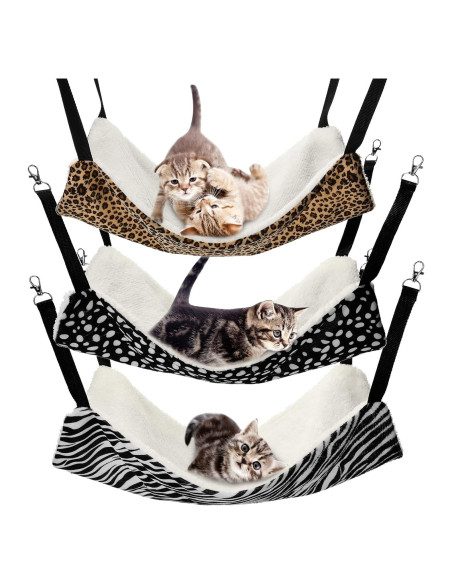 Hamaca Colgante Reversible BBTO para Mascotas Pequeñas 53x35cm