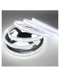 Tira LED Flexible 5M 6500K Doble Fila 2400 LEDs IP67 LEDENET