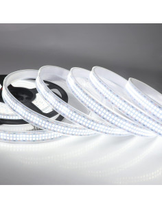 Tira LED Flexible 5M 6500K Doble Fila 2400 LEDs IP67 LEDENET 2