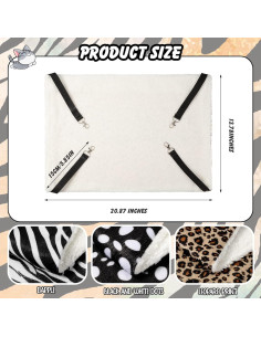 Hamaca Colgante Reversible BBTO para Mascotas Pequeñas 53x35cm 2