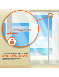 Cerradura de Puerta Deslizante Shop Square - Seguridad Infantil 2