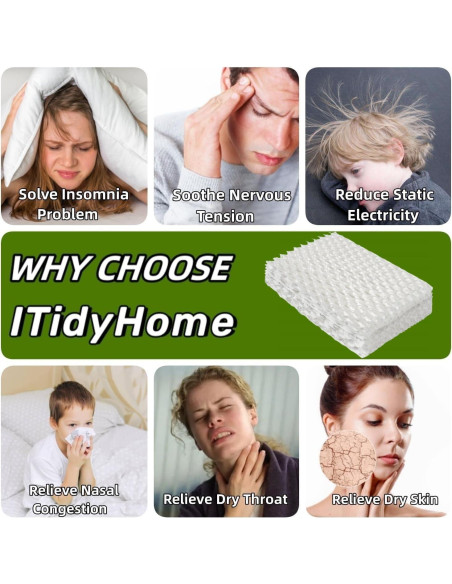 6 Filtros de Humidificador ITidyHome WF813 Reemplazo Compatible