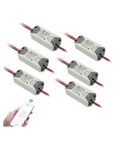 Interruptor WiFi Inteligente eMylo 6 Paquetes Control Remoto
