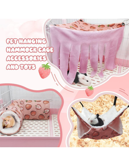 Hamaca y Túnel para Mascotas LYART 35x50cm Suave y Cálido