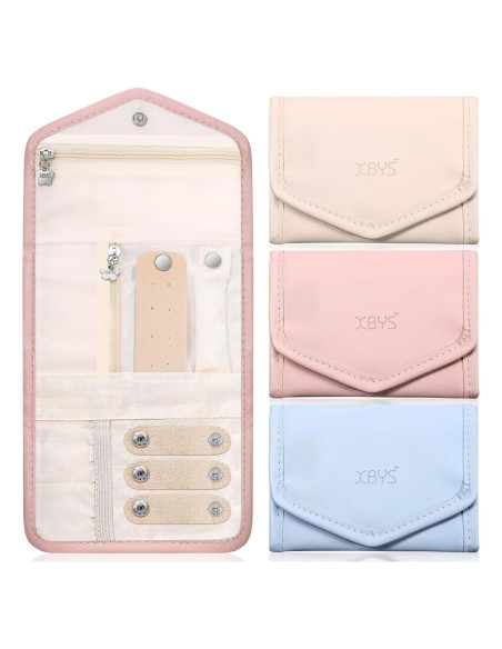 Paquete de 3 Organizadores de Joyería de Viaje Dansydaisy Paquete de 3 Organizadores de Joyería de Viaje Dansydaisy