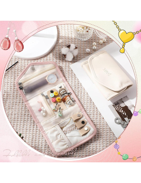 Paquete de 3 Organizadores de Joyería de Viaje Dansydaisy Paquete de 3 Organizadores de Joyería de Viaje Dansydaisy