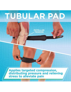 Faja de Soporte para Tendón Patelar BraceAbility 2XL 2