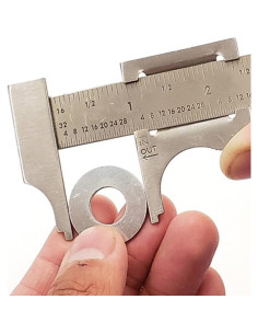 Calibrador deslizante General Tools 729, 0-10.16 cm, acero inoxidable 2