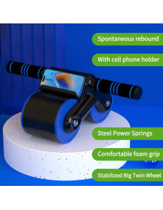 Ruedas de Ejercicio de Rebote Automático JJM - Fitness Abdominal 2