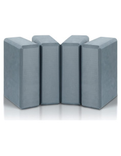 4 Bloques de Yoga Yilloog de Espuma EVA Antideslizantes 23x15x7.5cm
