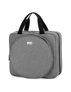 Bolsa de Proyecto de Bordado LoDrid Gris 33x30.5cm