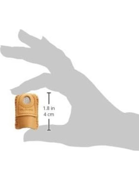 Dedal Grande Clover 57-344 Unisex en Cuero Marrón