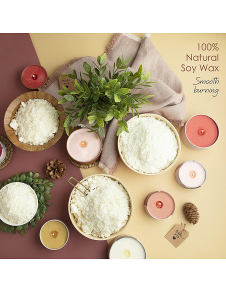 Kit de Fabricación de Velas de Soja Hearth & Harbor 0.91 kg