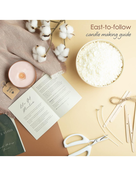 Kit de Fabricación de Velas de Soja Hearth & Harbor 0.91 kg