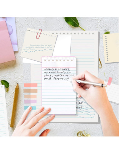 Koogel 6 Cuadernos Espirales Universitarios 3x5 cm Multicolor