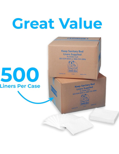 Forros Sanitarios KoalaKare - 500 Biodegradables 3 Capas